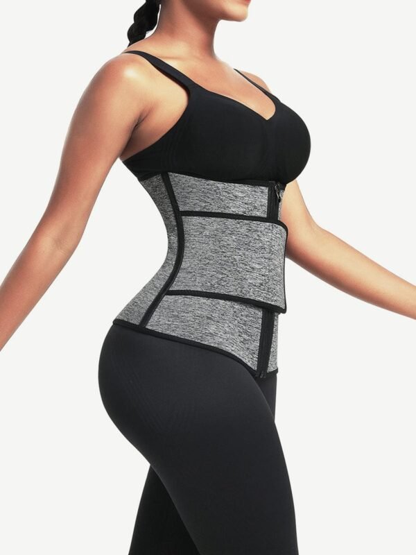 6 Steel Bones Waist Trainer With Belt Slimming Belly - Afbeelding 4