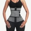 6 Steel Bones Waist Trainer With Belt Slimming Belly - Afbeelding 3