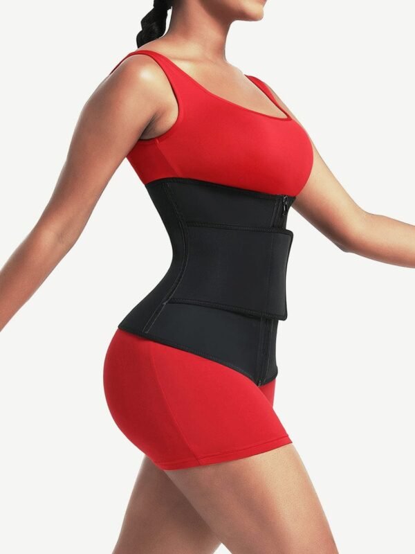 6 Steel Bones Waist Trainer With Belt Slimming Belly - Afbeelding 5