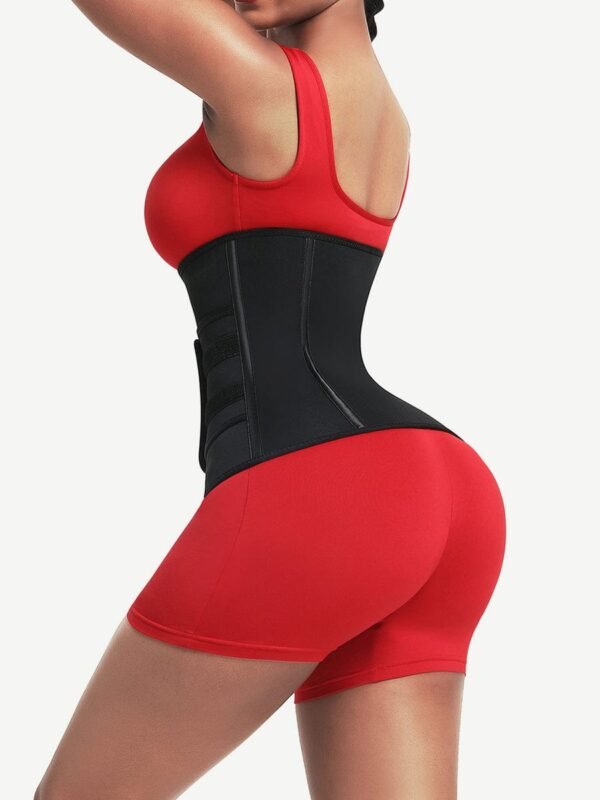 6 Steel Bones Waist Trainer With Belt Slimming Belly - Afbeelding 6