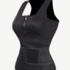 Neoprene Single Belt Vest Fat Burning Abdominal Control Slimming Waist Trainer - Afbeelding 2