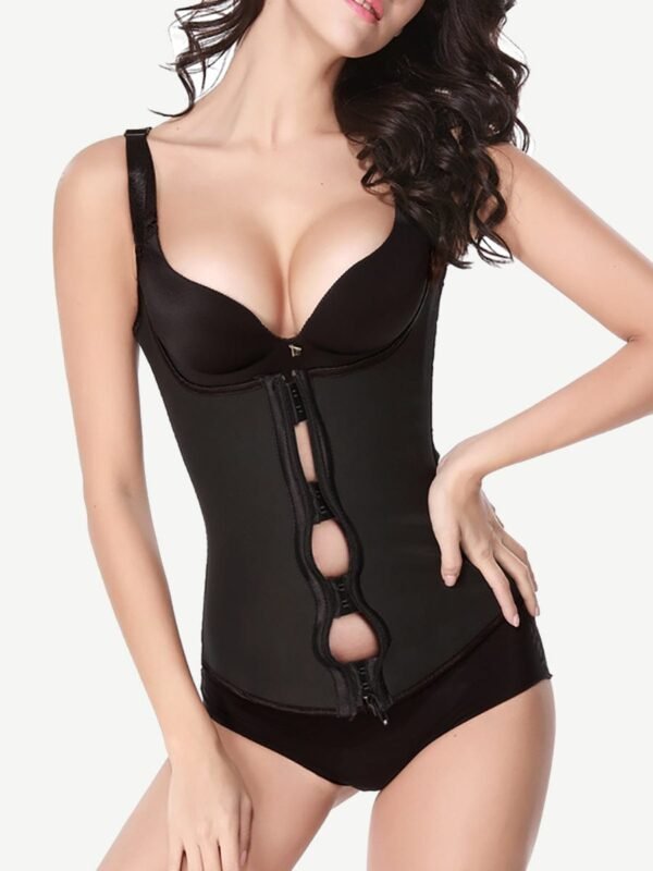 High Power Slimming Body Shapewear Latex Waist Trimmer Girdle Corset Vest For Tummy Slim - Afbeelding 2