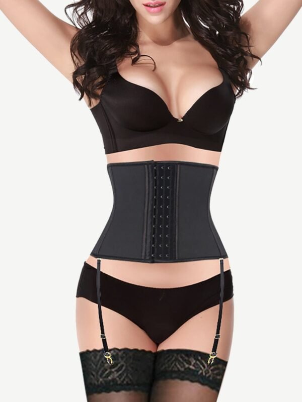 High Power Slimming Body Shapewear Latex Waist Trimmer Girdle Corset Vest For Tummy Slim - Afbeelding 4