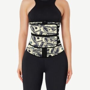 Double-Belt Latex Waist Trainer Dollar Pattern For Beauty